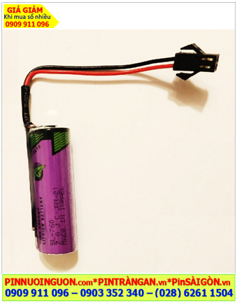 Tadiran SL-760 (Zắc PLC SM); Pin nuôi nguồn Tadiran SL-760 lithium 3.6v AA 2200mAh _Xuất xứ Israel